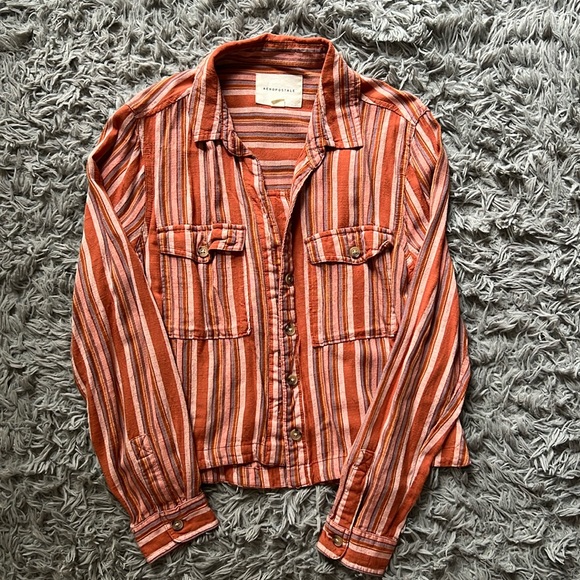 Aeropostale Striped shirt - Medium - Picture 1 of 2